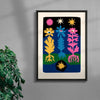 Calling in the Dark contemporary wall art print by Nick Liefhebber - sold by DROOL