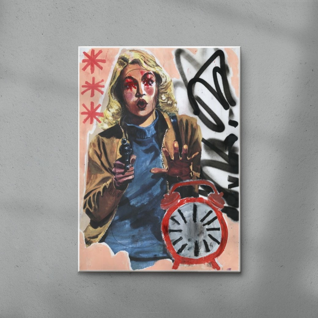 Suspended In Time contemporary wall art print by Caitlin Flood-Molyneux - sold by DROOL