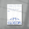 Head in the Clouds (White) contemporary canvas art print by Salome Frenzel - sold by DROOL