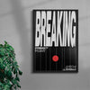 Breaking Point contemporary wall art print by Sheyi Adebayo - sold by DROOL