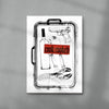 Cook Cooked contemporary wall art print by DEINSVIBING - sold by DROOL