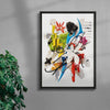 Something Bright contemporary wall art print by Kitasavi - sold by DROOL