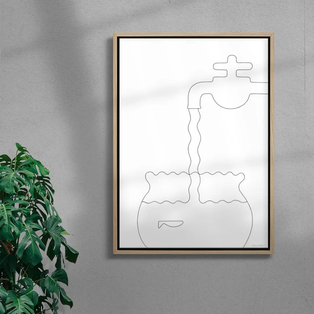 pet contemporary wall art print by CHIAKI KOBAYASHI - sold by DROOL