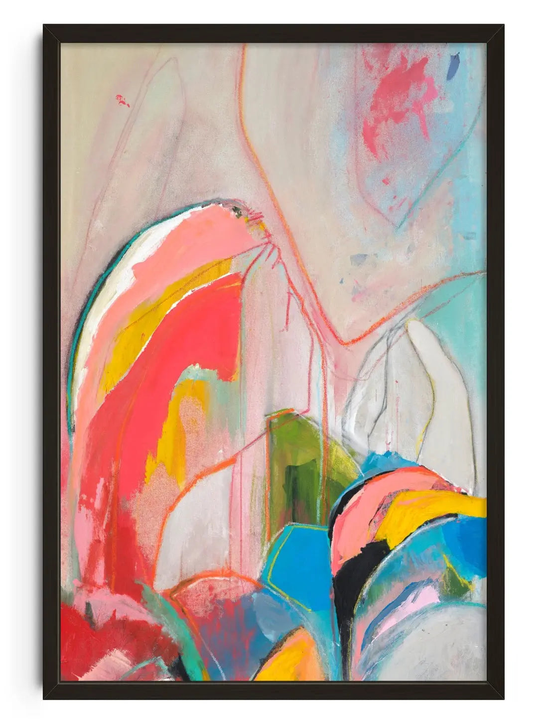 Presence or Impulse contemporary art print by Josh Peters - sold by DROOL