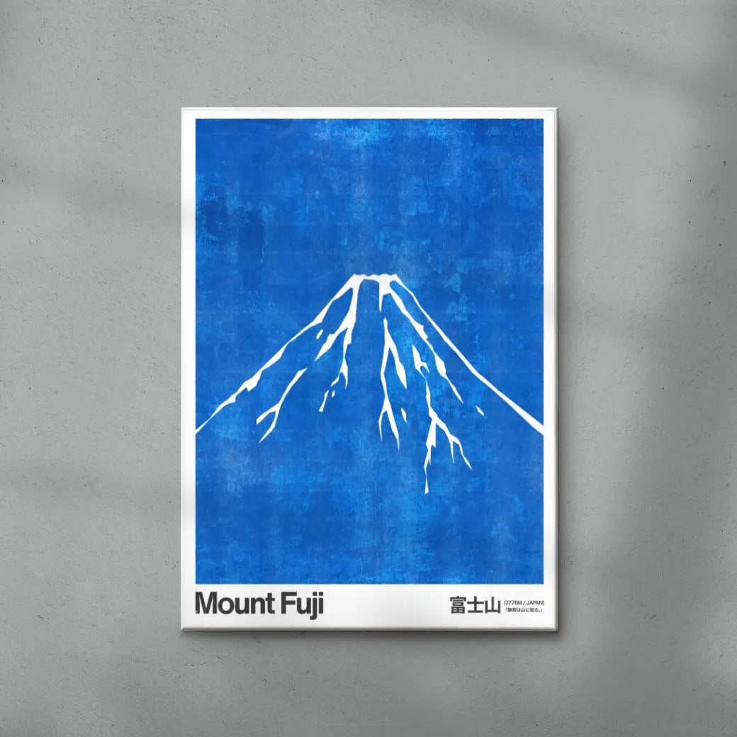 Fuji in Blue Silence