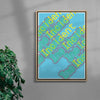 Poster 12 (Incident) contemporary wall art print by Gang Buron-Yi - sold by DROOL