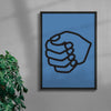 Handy contemporary wall art print by Adam Foster - sold by DROOL