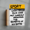 The Worst Person Youve Ever Met contemporary wall art print by Times New Roadman - sold by DROOL