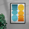 Breathe contemporary wall art print by Mirza Talovic - sold by DROOL