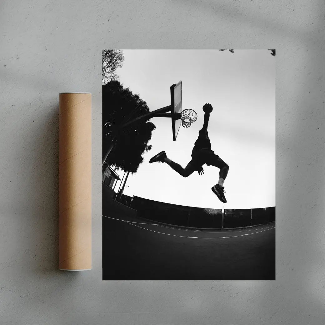 Sky Dunk contemporary wall art print by Grant Puckett - sold by DROOL