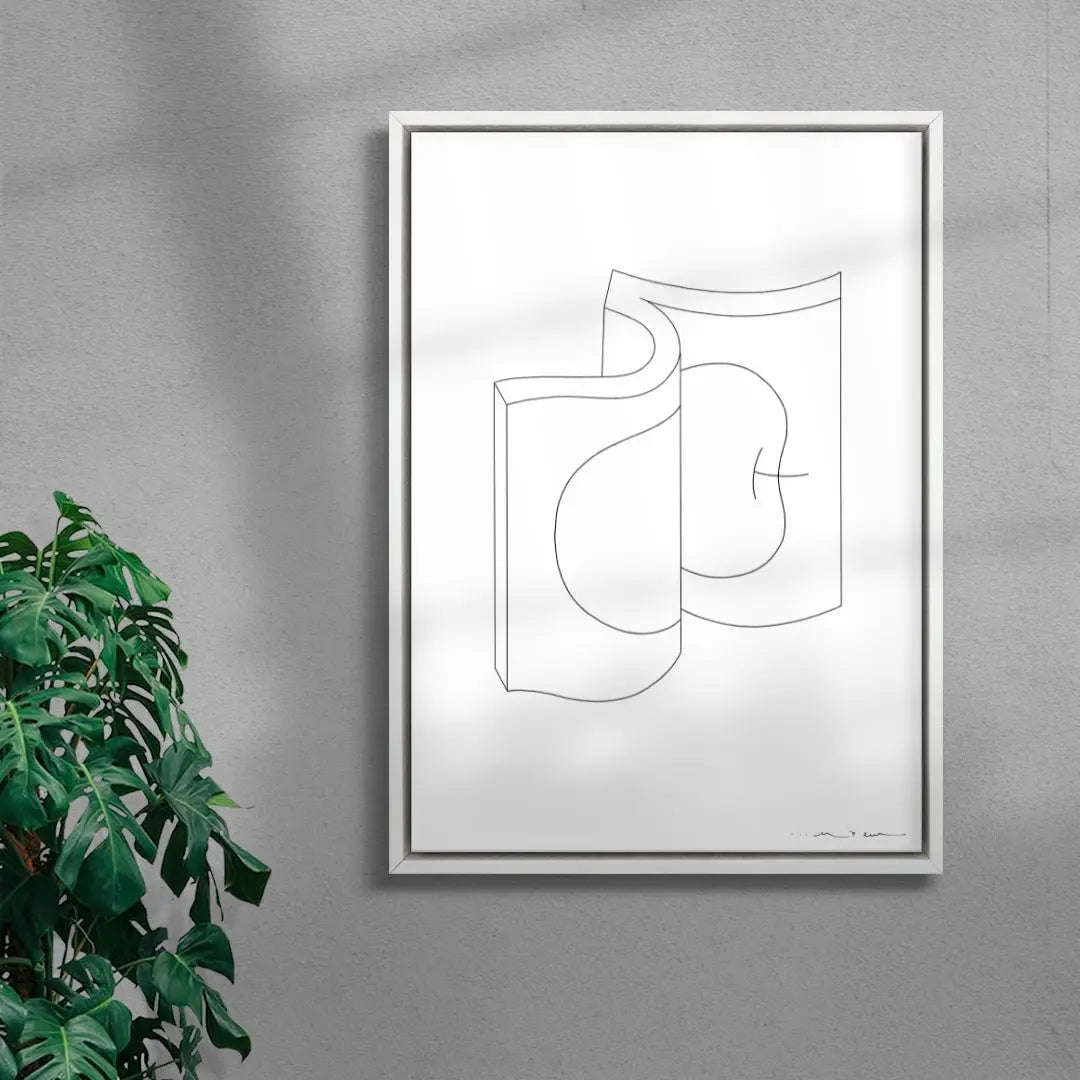 book contemporary wall art print by CHIAKI KOBAYASHI - sold by DROOL