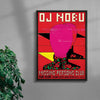 MISSING PERSONS CLUB - DJ NOBU contemporary wall art print by Marinello Studio - sold by DROOL