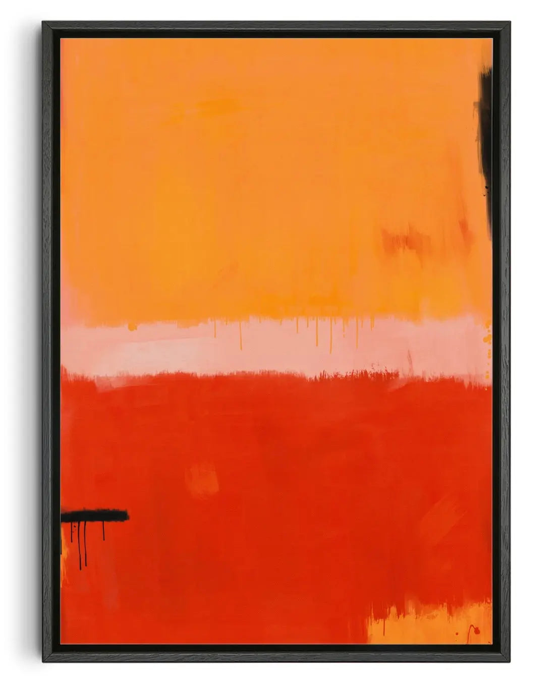 Afterglow contemporary canvas print by Dom Russo - sold by DROOL
