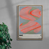 Wave contemporary wall art print by Henry M. - sold by DROOL