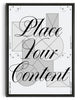 Cargar imagen en el visor de la galería, Place your content contemporary wall art print by Pangram Pangram Foundry - sold by DROOL