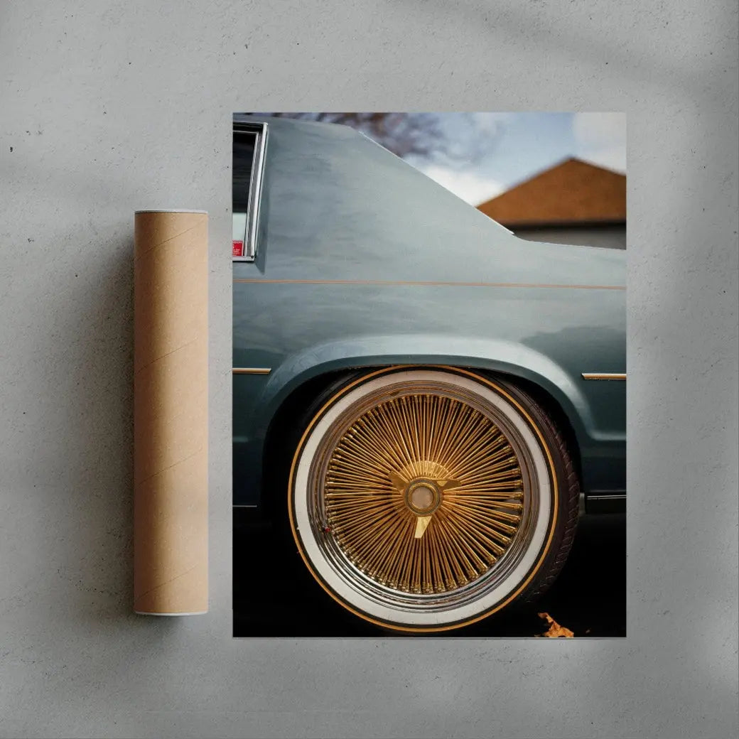 Golden Rim contemporary wall art print by Paul McKenzie - sold by DROOL