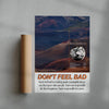 Don't feel bad contemporary wall art print by Salome Frenzel - sold by DROOL