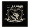 You're Not Alone contemporary wall art print by Laserblazt - sold by DROOL