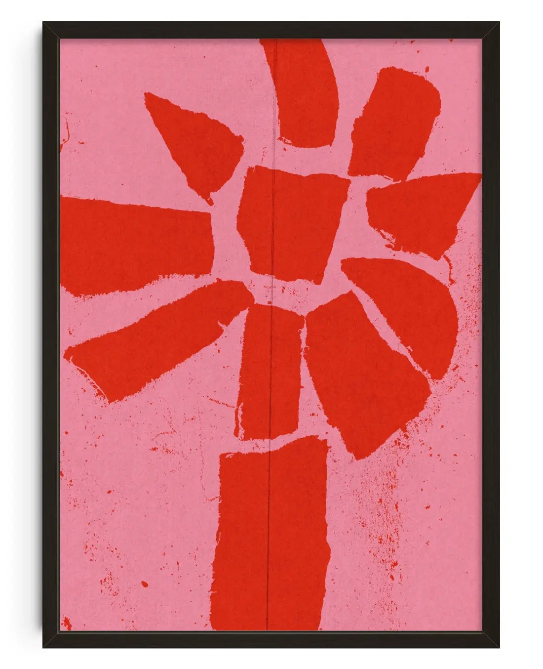 Big Bloom contemporary art print by Imo Sinclair - sold by DROOL