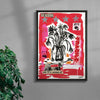 Switched Off contemporary wall art print by Caitlin Flood-Molyneux - sold by DROOL