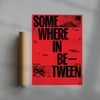 SOMEWHERE IN BETWEEN contemporary wall art print by Brad Mead - sold by DROOL
