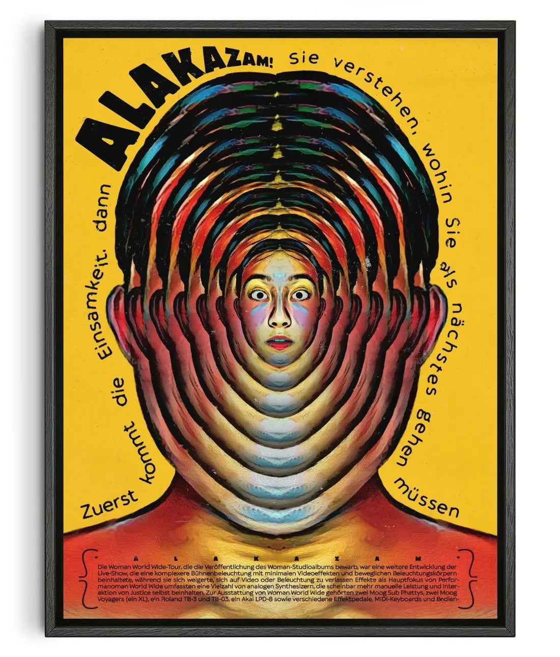 ALAKAZAM contemporary wall art print by Eddie Loughran - sold by DROOL