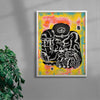 The Schemer contemporary wall art print by LINWENXIN - sold by DROOL