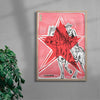 Outlaw contemporary wall art print by Caitlin Flood-Molyneux - sold by DROOL