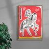 Into The Wild contemporary wall art print by Caitlin Flood-Molyneux - sold by DROOL