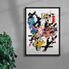 Starfall Error contemporary wall art print by Kitasavi - sold by DROOL