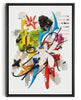 Load image into Gallery viewer, Something Bright contemporary wall art print by Kitasavi - sold by DROOL