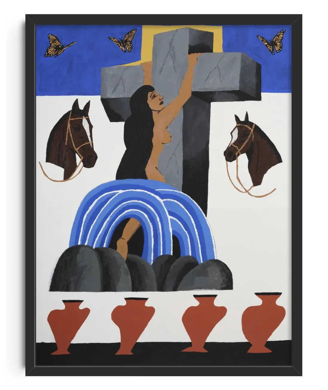 Rock Of Ages contemporary wall art print by Colby Edwards - sold by DROOL