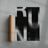 Run contemporary wall art print by Meindl Taxer - sold by DROOL