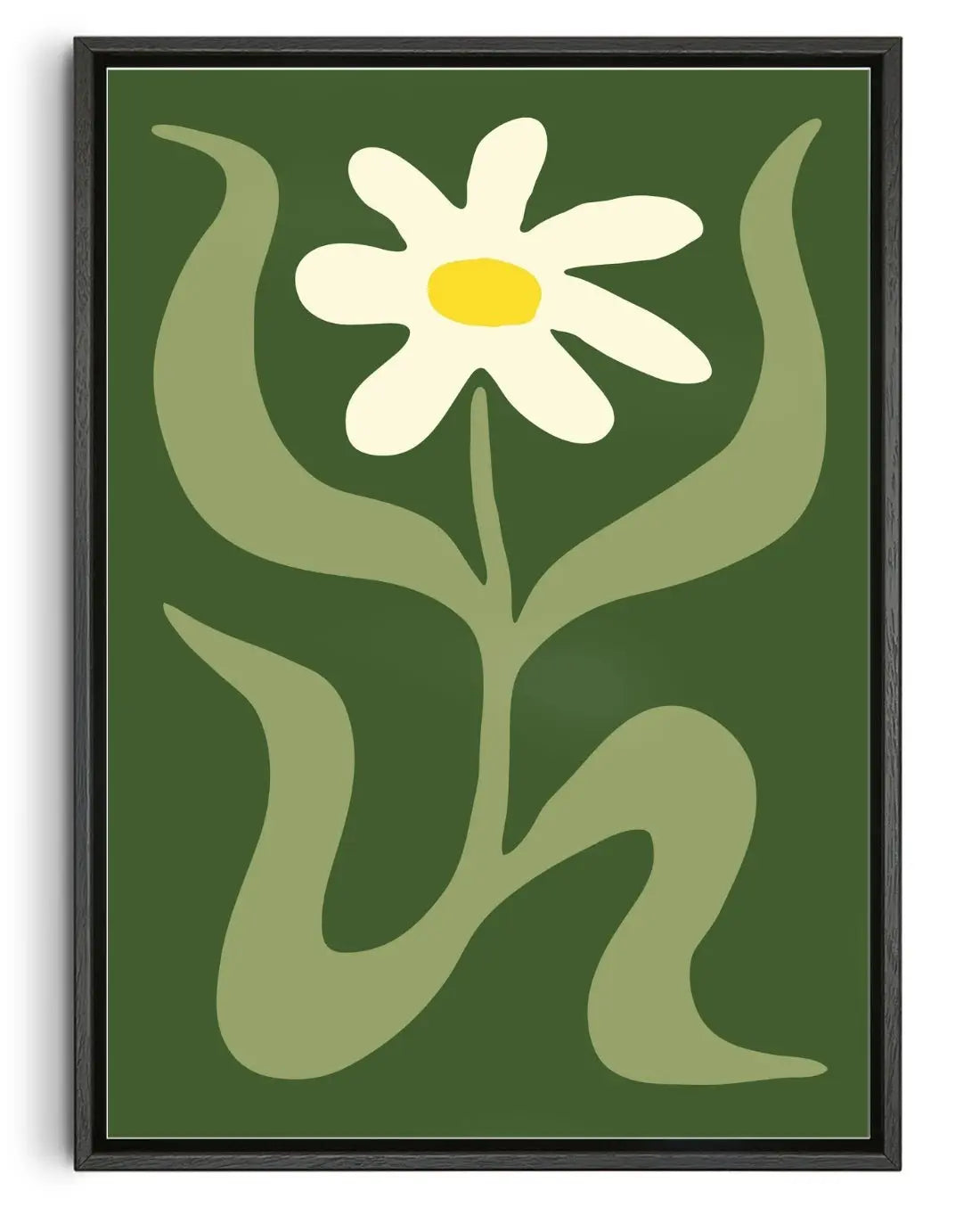 Flower 2 contemporary wall art print by Max Blackmore - sold by DROOL
