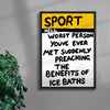 The Worst Person Youve Ever Met contemporary canvas art print by Times New Roadman - sold by DROOL