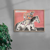 Pursue contemporary wall art print by Caitlin Flood-Molyneux - sold by DROOL
