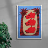 Wild Dogs contemporary wall art print by Kwonny - sold by DROOL