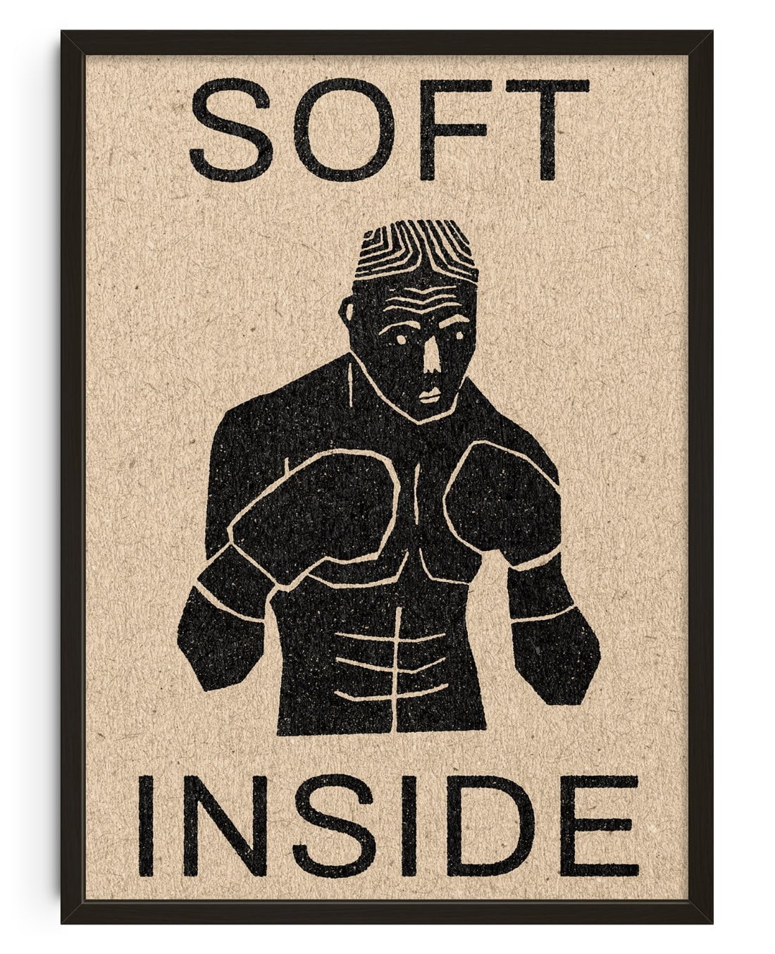 Soft Inside contemporary wall art print by David Schmitt - sold by DROOL