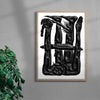 The Faune and the Cloud contemporary wall art print by Célestin Krier - sold by DROOL