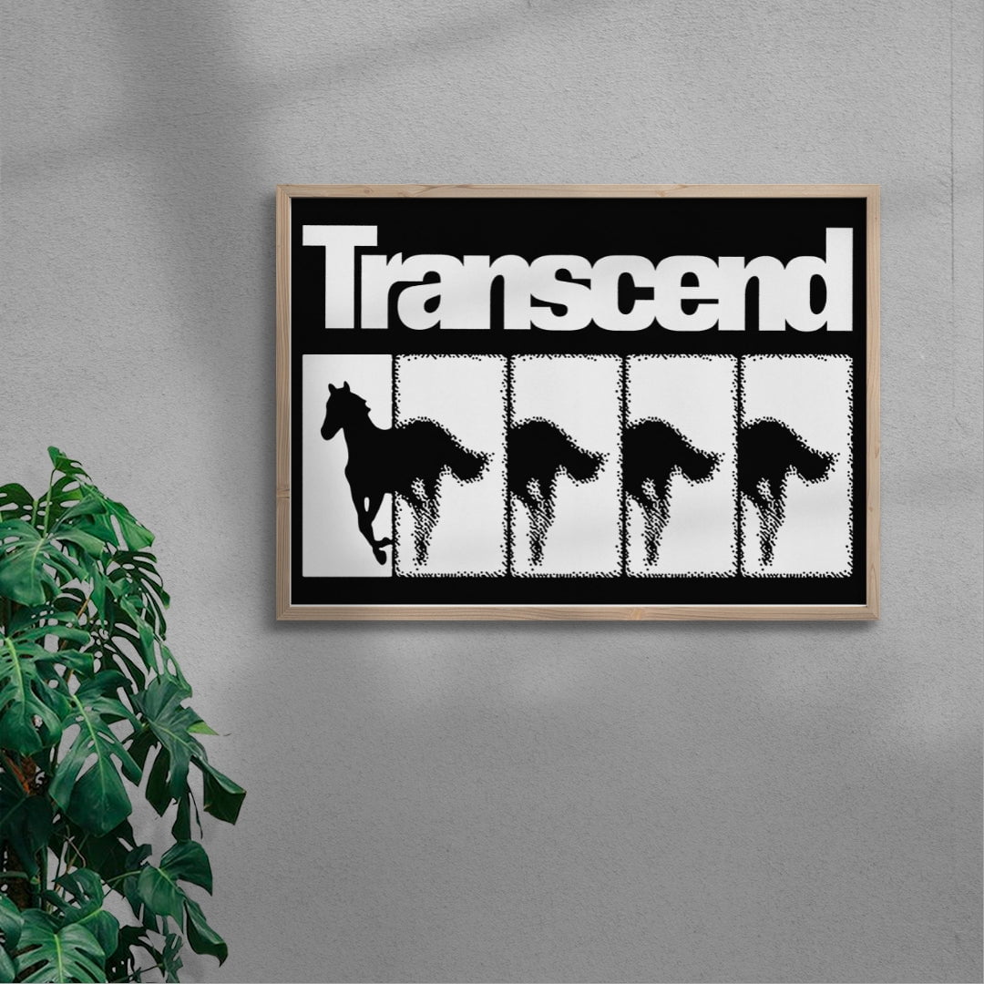 Transcend contemporary wall art print by Utsav Verma - sold by DROOL