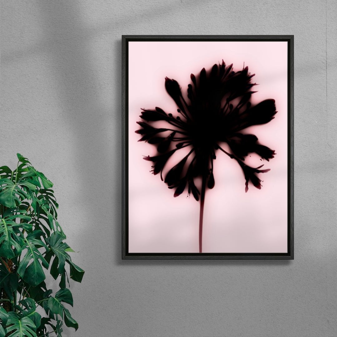 Blooming contemporary wall art print by Antoine Paikert - sold by DROOL