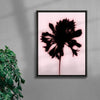 Blooming contemporary wall art print by Antoine Paikert - sold by DROOL