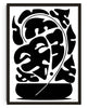 Load image into Gallery viewer, Monstera contemporary wall art print by Konrad Grafik - sold by DROOL