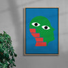 Knowledge is power contemporary wall art print by Max Blackmore - sold by DROOL