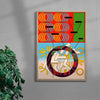 Space Track contemporary wall art print by Tristan Huschke - sold by DROOL
