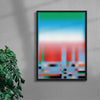 Sound Meditations contemporary wall art print by Kim Van Vuuren - sold by DROOL