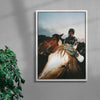 TRAINING DAY contemporary wall art print by Ces XC - sold by DROOL