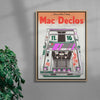 Zhao Dai pres. Mac Declos contemporary wall art print by MENSLIES - sold by DROOL