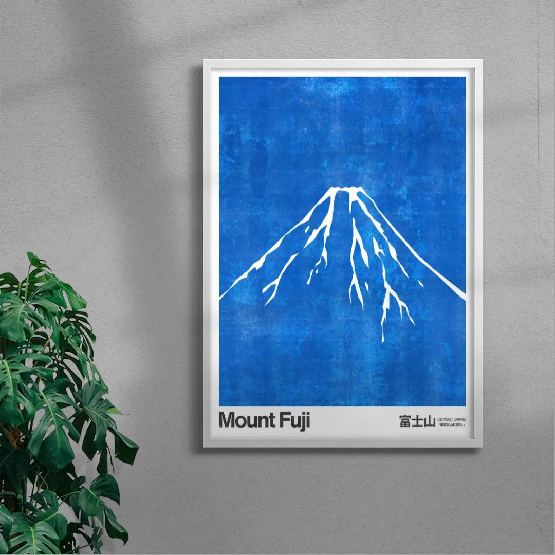 Fuji in Blue Silence