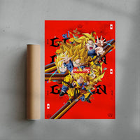 Thumbnail for GOTEN TAG contemporary wall art print by DINES© - sold by DROOL